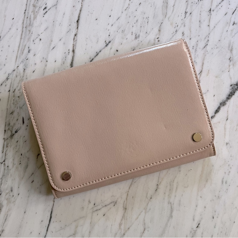 Nordstrom pink clutch with chain